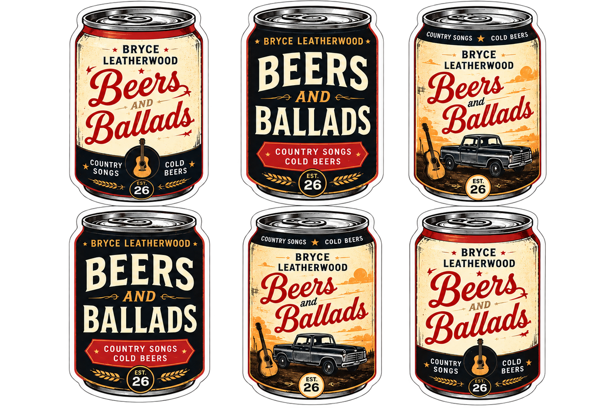 Sticker "Six Pack"
