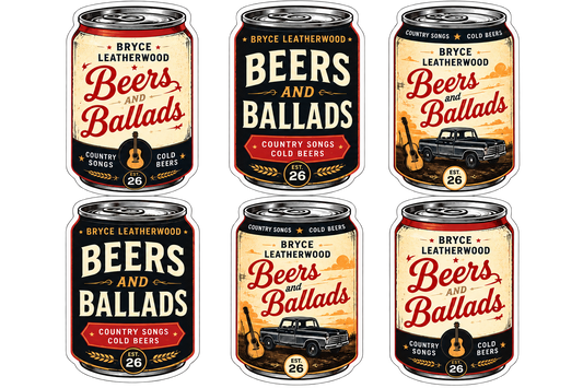 Sticker "Six Pack"